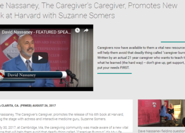 Press Release, Dave Nassaney Speaks at Harvard Faculty Club 2017